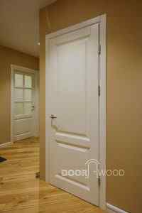 The door is clear in the classic style of DoorWooD