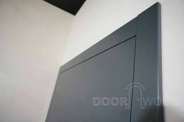 Межкомнатная дверь Insight 1.1 - дверное полотно в плоскости с наличником