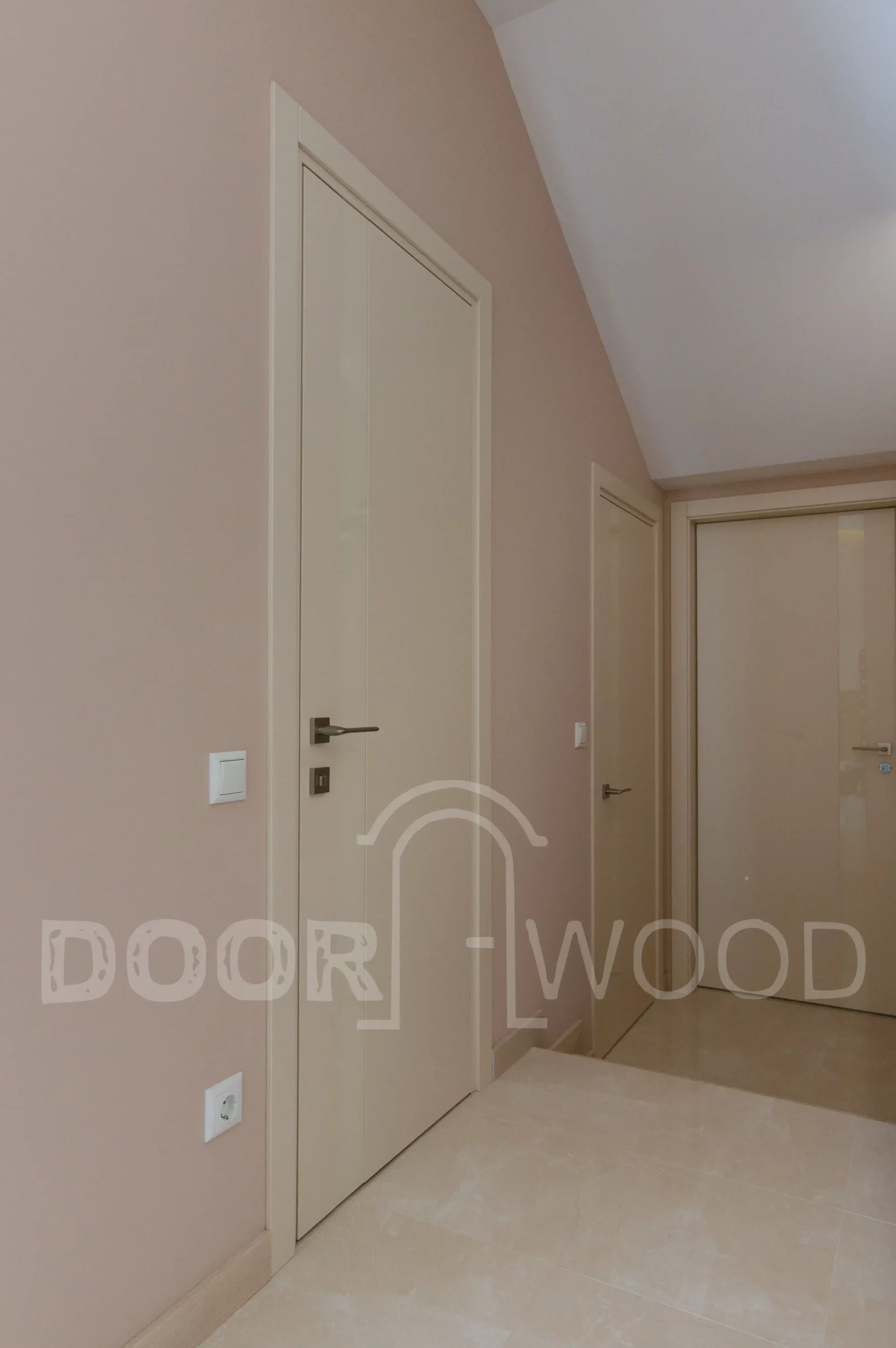 Hidden doors made of wood, fiberglass, hidden hinges 1.3