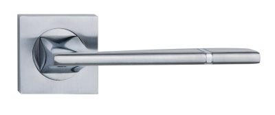 SIBA Ручка дверна NOVA на розетці R03 мат.хром - хром (05 07)