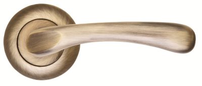 SIBA Ручка дверна PALERMO на розетці R02 антична бронза (80 80)
