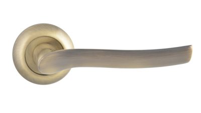 SIBA Ручка дверна VERONA на розетці R02 антична бронза (80 80)