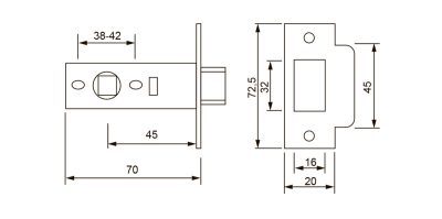 siba zashhipka bezshumna pl 02 b45 mm polirovaniy hrom sr 1