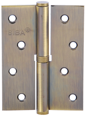 SIBA Завіса сталева 100 мм 1BB антична бронза АB