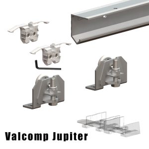 *Valcomp JUPITER JU01 Комплект фурнітури для одних дерев'яних дверей до 30 кг