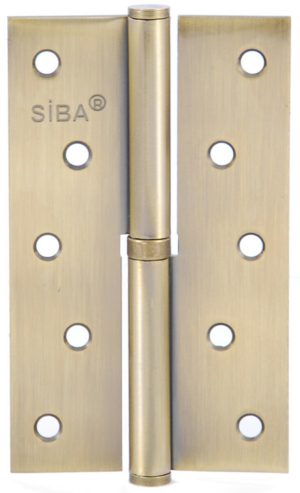 SIBA Завіса сталева 125 мм 1BB антична бронза AB