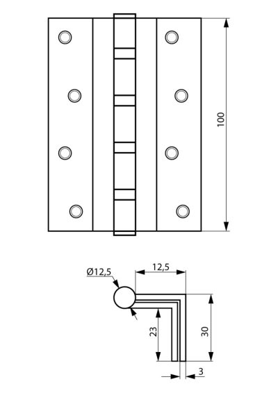 siba zavisa staleva kutova universalna 100 mm 2bb antichna bronza av 1