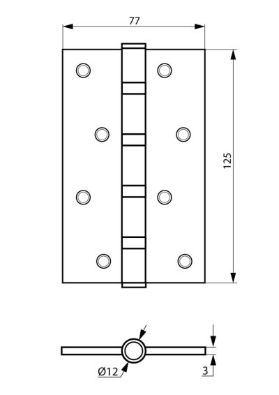 siba zavisa staleva universalna 125 mm 4bb antichna bronza av 1