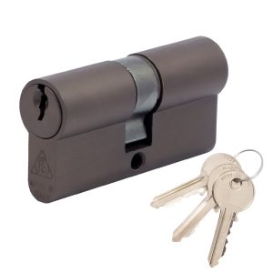 Цилиндр Cortellezzi Primo 116 30x30 ключ/ключ титан коричневий