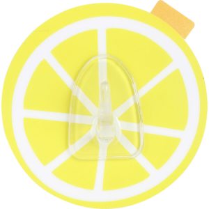 Arino Одинарний пластиковий гачок Лимон