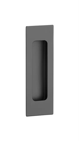 Ручка для розсувних дверей STERK 1716 прямокутна чорний матовий