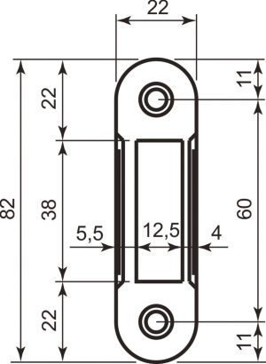 AGB Art. B014029693 Відповідна планка Polaris Easy-Fix 1