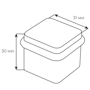 Стопор M&T Minimal TIN-K чорний