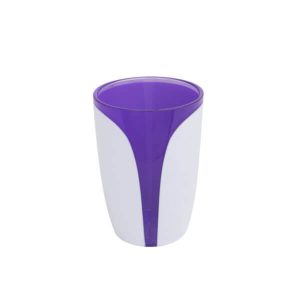 Склянка біло-фіолетова Trento Arte Violet