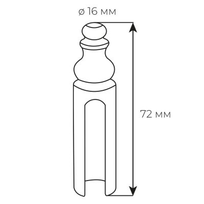 Ковпачок Fimet золото 3154 OF 00 d.16