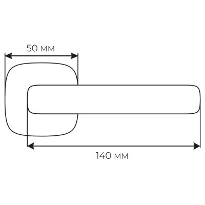 Ручка Fimet 132C-201 F54 Prima simil nikel R ф/з