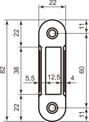 AGB Art. B014029612 відповідна планка Polaris Easy-Fix 1