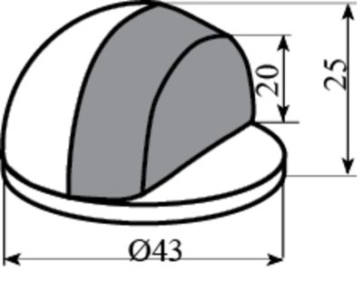 obmezhuvach rakushka 902 sc mat.khrom 2