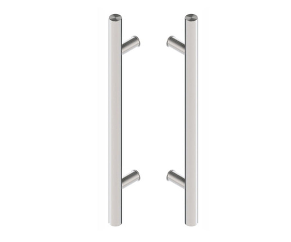 WALA P10 нержавіюча сталь Ø30 мм під кутом 90° двостороння 200/300 мм 1 WALA P10 нержавіюча сталь Ø30 мм під кутом 90° двостороння 200/300 мм