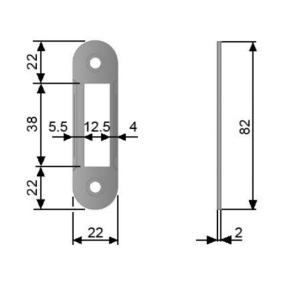 AGB Відповідна частина MedianaCentro одинарна рівна