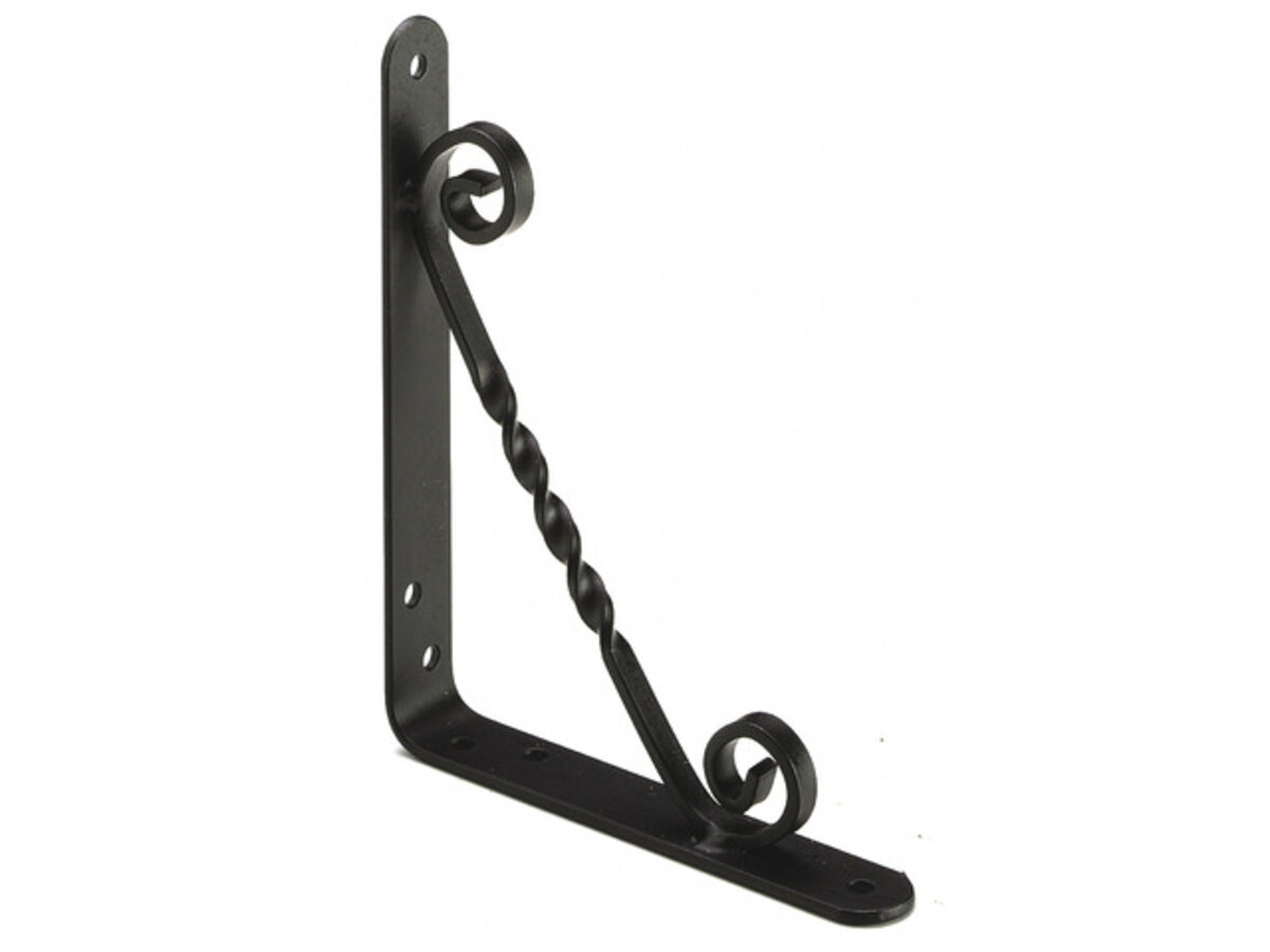 Amig Кронштейн для полиці декоративний мод.11 чорний - 250x200 mm вага полиці до 60 кг 2 Amig Кронштейн для полиці декоративний мод.11 чорний - 250x200 mm вага полиці до 60 кг - Зображення 2