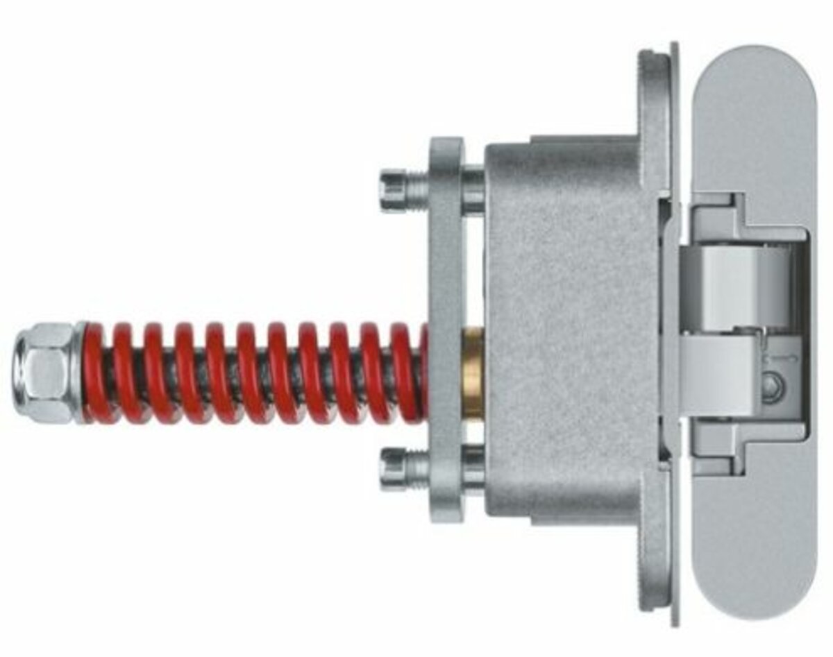 Anselmi Завіса - дотягувач AN 107 3D C60 червона 40 - 60 кг 1 Anselmi Завіса - дотягувач AN 107 3D C60 червона 40 - 60 кг