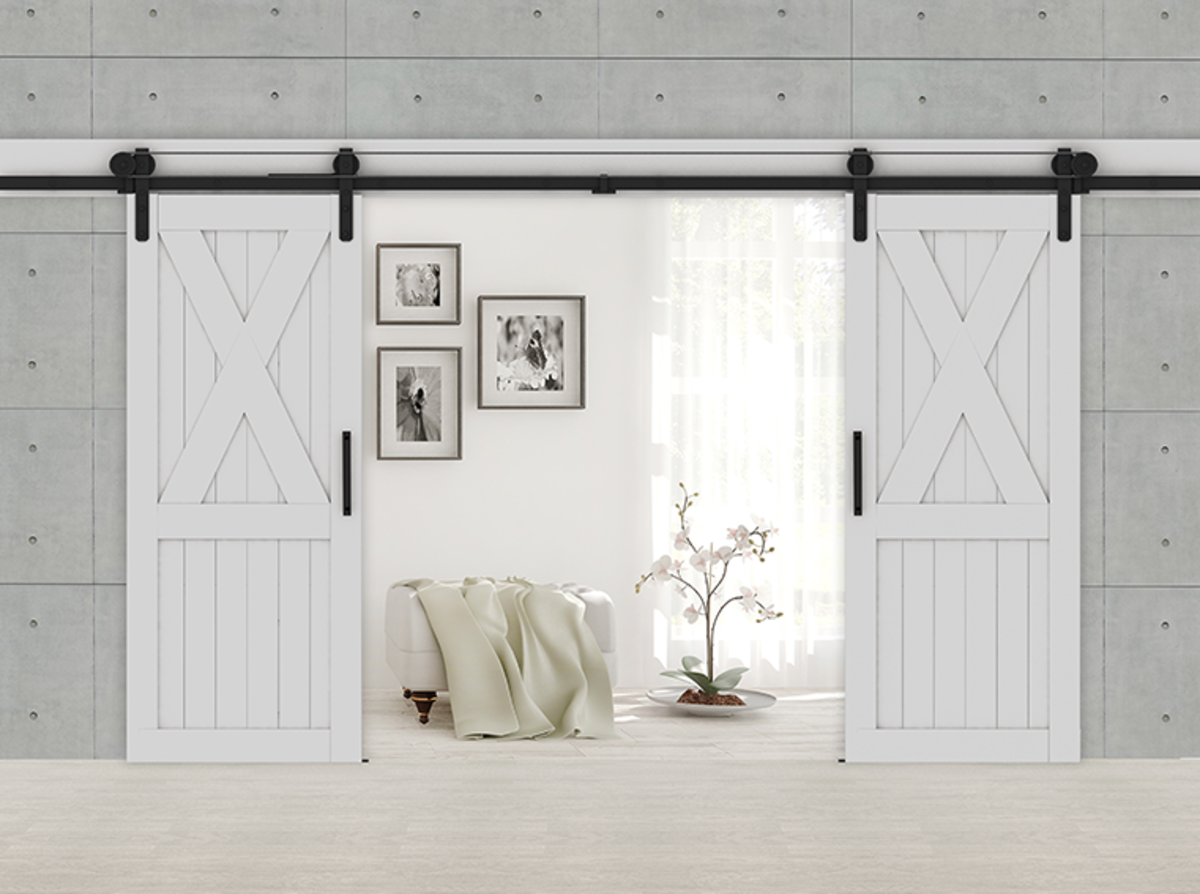 Mantion ROC Design SYMETRIC Система синхронного відкривання 2-ох дверей, чорний матовий 2 чорний матовий