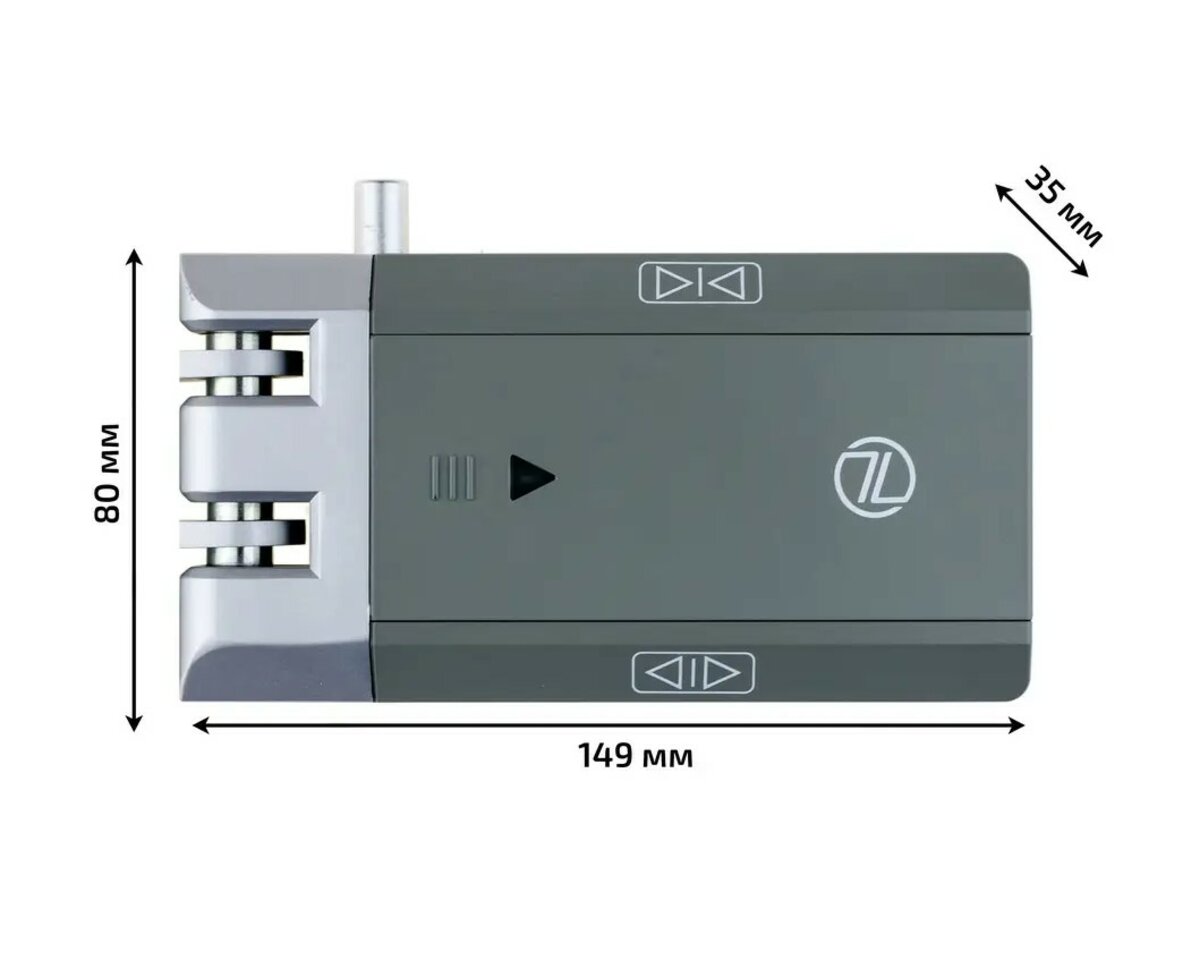 Розумний накладний замок Seven Lock SL-7709B 2 Розумний накладний замок Seven Lock SL-7709B - Зображення 2