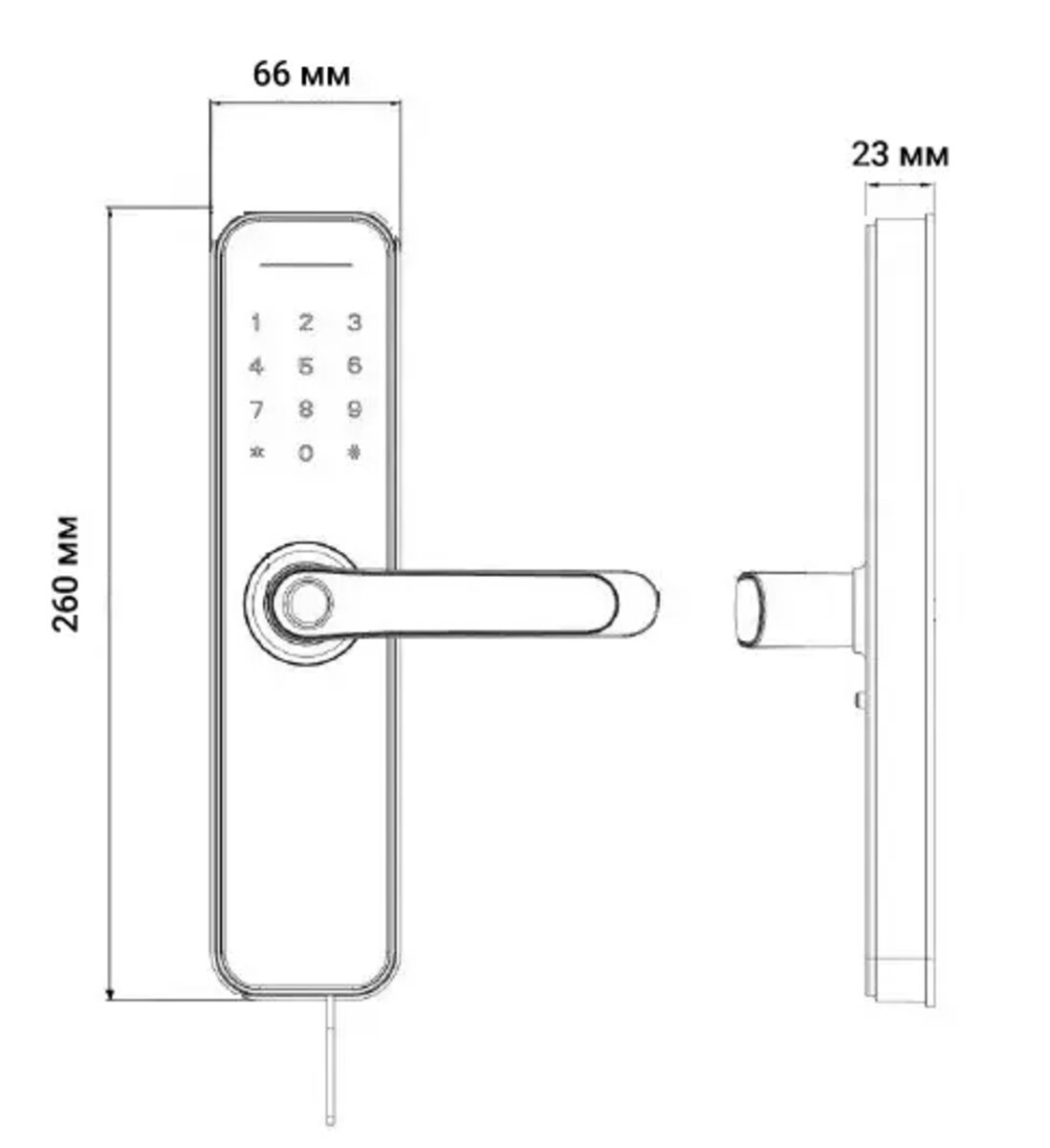 Розумний замок SEVEN LOCK SL-7740BF СІРИЙ (Врізна частина 5050) 3 Розумний замок SEVEN LOCK SL-7740BF СІРИЙ (Врізна частина 5050) - Зображення 3