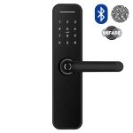 Розумний замок SEVEN LOCK SL-7766BF black (Без врізної частини)