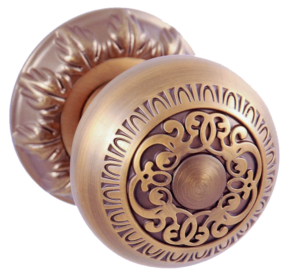 SIBA Ручка - кноб дверна K01 матова кава (85 85) 1-стороння фіксована 1 SIBA Ручка - кноб дверна K01 матова кава (85 85) 1-стороння фіксована