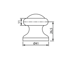 Siba Стопор дверний SB-DS 505 антична бронза AB