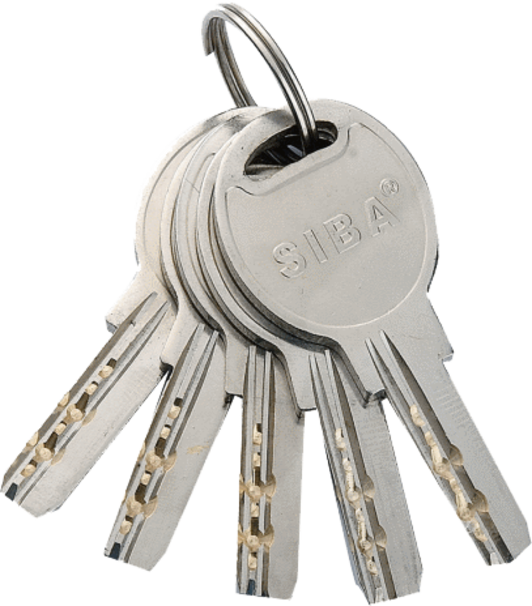 SIBA Циліндр 90 мм (55х35T) кл-пов 5 кл. хром 12190/BTК 2 SIBA Циліндр 90 мм (55х35T) кл-пов 5 кл. хром 12190/BTК - Зображення 2