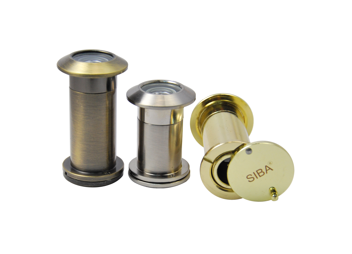 SIBA Вічко дверне DW Ø26 60-100 мм матовий нікель SN 1 SIBA Вічко дверне DW Ø26 60-100 мм матовий нікель SN