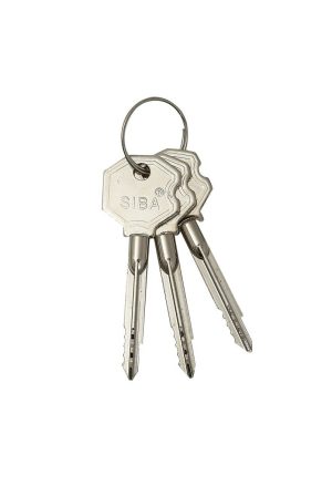 SIBA Замок додатковий 10189/4MF 5 кл. латунь