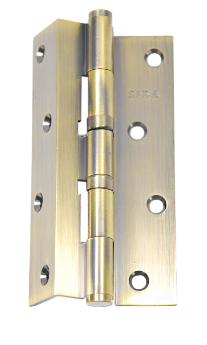 SIBA Завіса латунна кутова універсальна 125 мм 2BB антична бронза AВ 2 SIBA Завіса латунна кутова універсальна 125 мм 2BB антична бронза AВ - Зображення 2