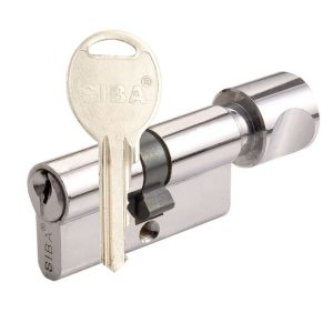 SIBA Циліндр 62 мм (31х31Т) кл-пов 3 кл. хром 12162/CTКА ALU