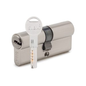 SIBA Циліндр 70 мм (35x35) кл-кл 5 кл. матовий нікель 12170/BSZ ZAMAK