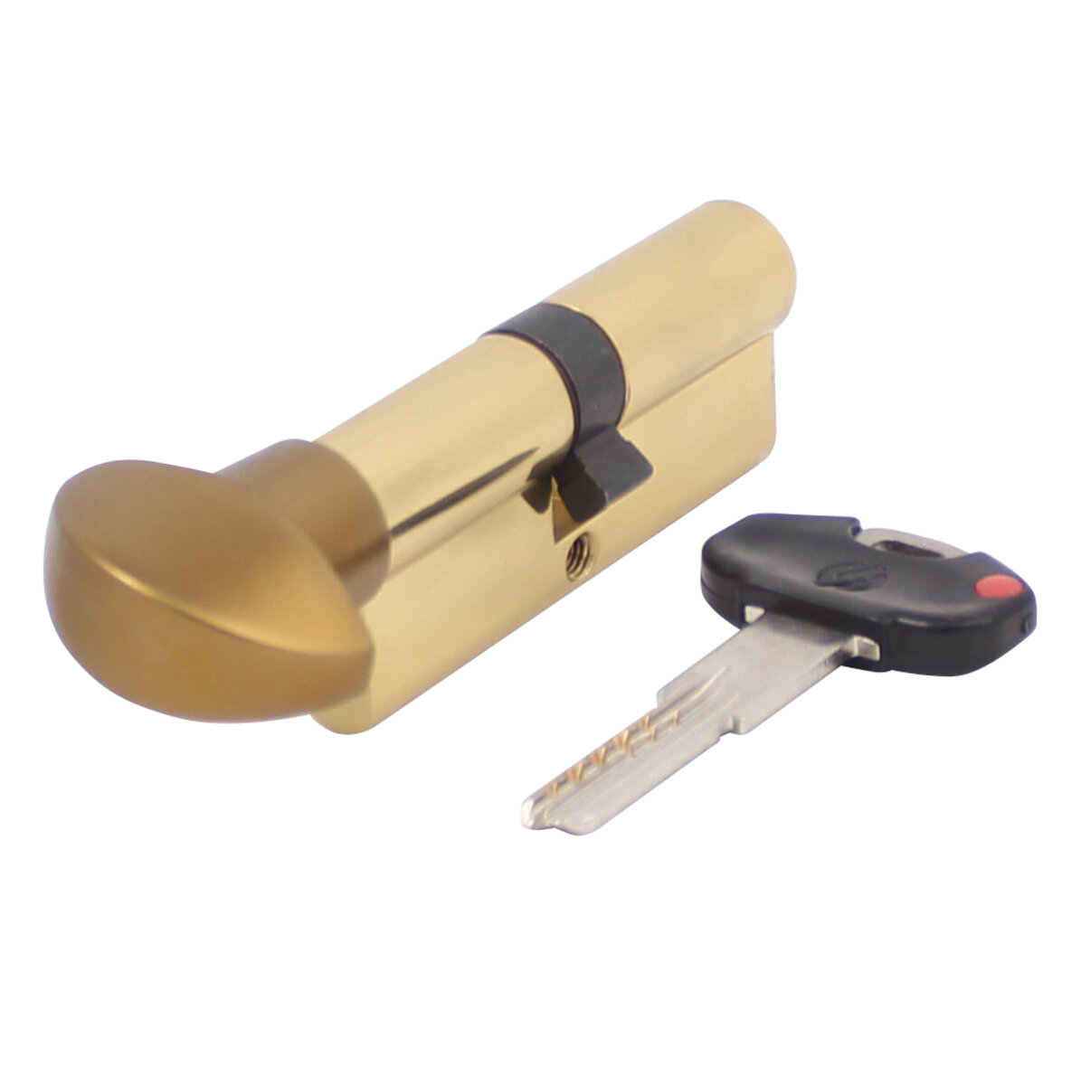 Циліндр Securemme 3200POL40401X5 К2 40/40 мм 5кл+1 монтажний ключ пол. лат поворот. бронза 1 Циліндр Securemme 3200POL40401X5 К2 40/40 мм 5кл+1 монтажний ключ пол. лат поворот. бронза