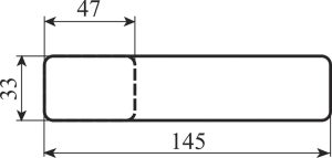 Ручка M&T Minimal Sni 000009 мат.никель
