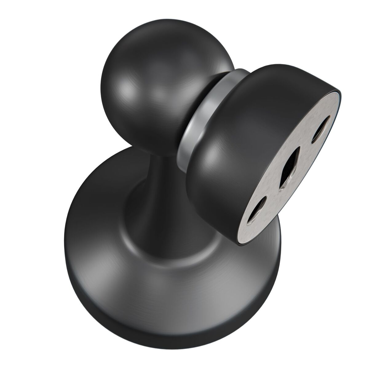 Amig Упор дверний торцевий магнітний мод.715 - Ø19x85 mm чорний 4 Amig Упор дверний торцевий магнітний мод.715 - Ø19x85 mm чорний - Зображення 4