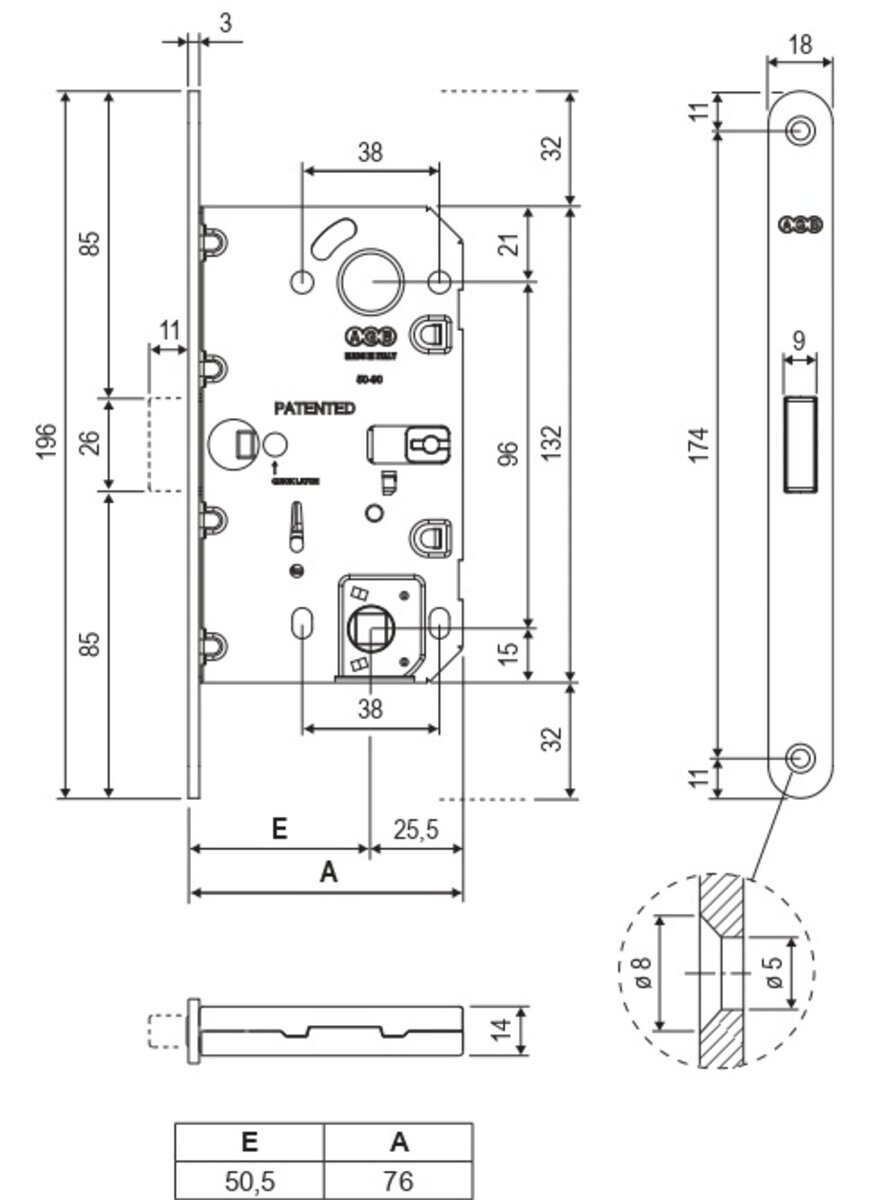 Мехнізм Mediana Polaris B061325034 Wave WC матовий хром 2 Мехнізм Mediana Polaris B061325034 Wave WC матовий хром - Зображення 2