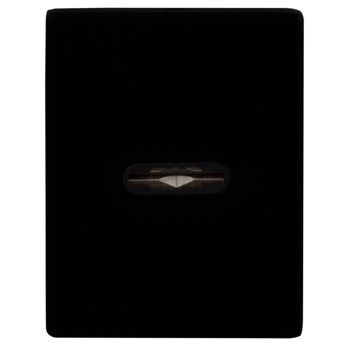 Декоративна накладка Protect під сувальдний ключ розтискна 60X80mm Black чорна 1 Декоративна накладка Protect під сувальдний ключ розтискна 60X80mm Black чорна