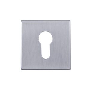 Декоративна накладка Protect 60*60 mm під циліндр хром матовий