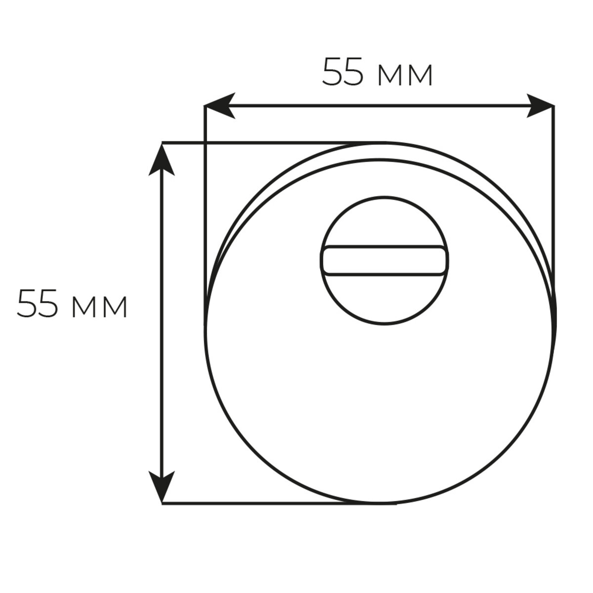Броненакладка Protect 20mm CP хром 1 Броненакладка Protect 20mm CP хром