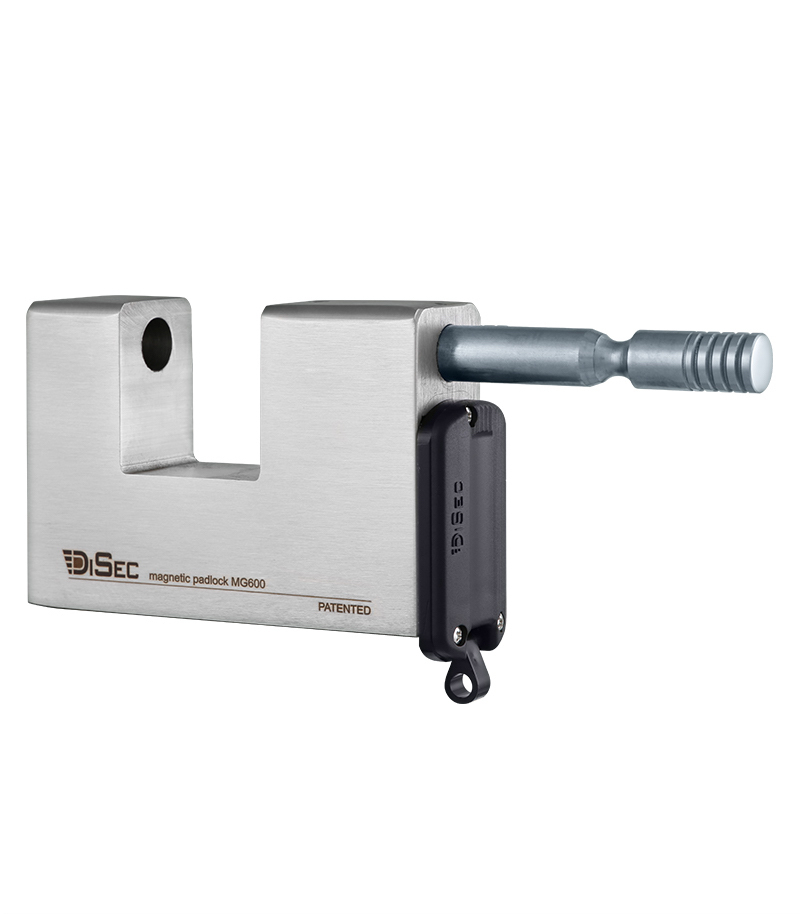 Замок висячий DISEC MG600 MAGNETIC_6G KM0P20 3KEY SLID_shackle 20мм 12мм BOX 1 Замок висячий DISEC MG600 MAGNETIC_6G KM0P20 3KEY SLID_shackle 20мм 12мм BOX