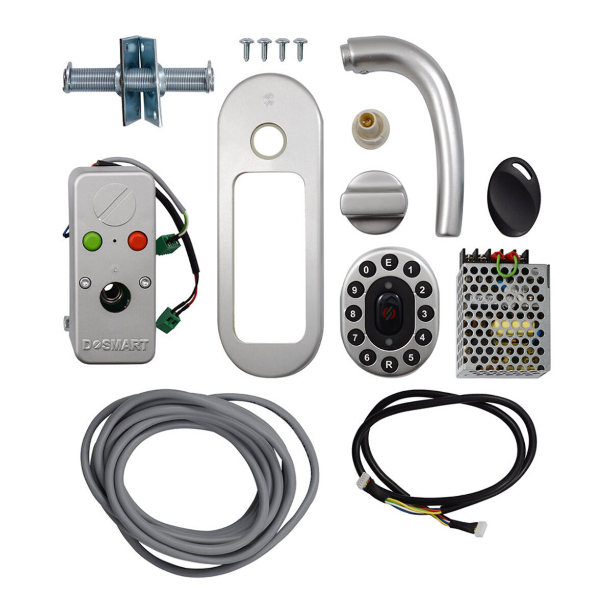 Securemme Комплект D-Smart 8012XF14580 мат. хром (від мережі) 1 Securemme Комплект D-Smart 8012XF14580 мат. хром (від мережі)