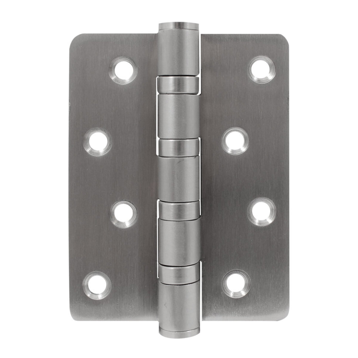 Завіса RDA 100*3*3(4 подш. D14mm, нерж сталь)закр. R7 мат хром 1 Завіса RDA 100*3*3(4 подш. D14mm, нерж сталь)закр. R7 мат хром