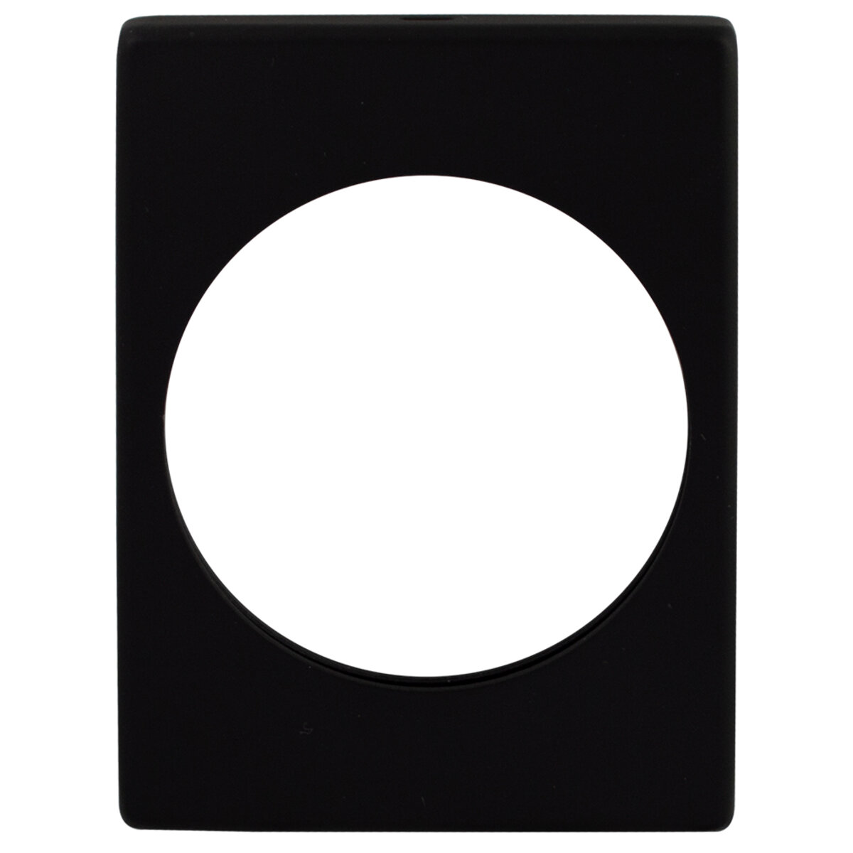 Декоративна накладка Protect для броненакладки 60X80mm d50 Black чорна 1 Декоративна накладка Protect для броненакладки 60X80mm d50 Black чорна